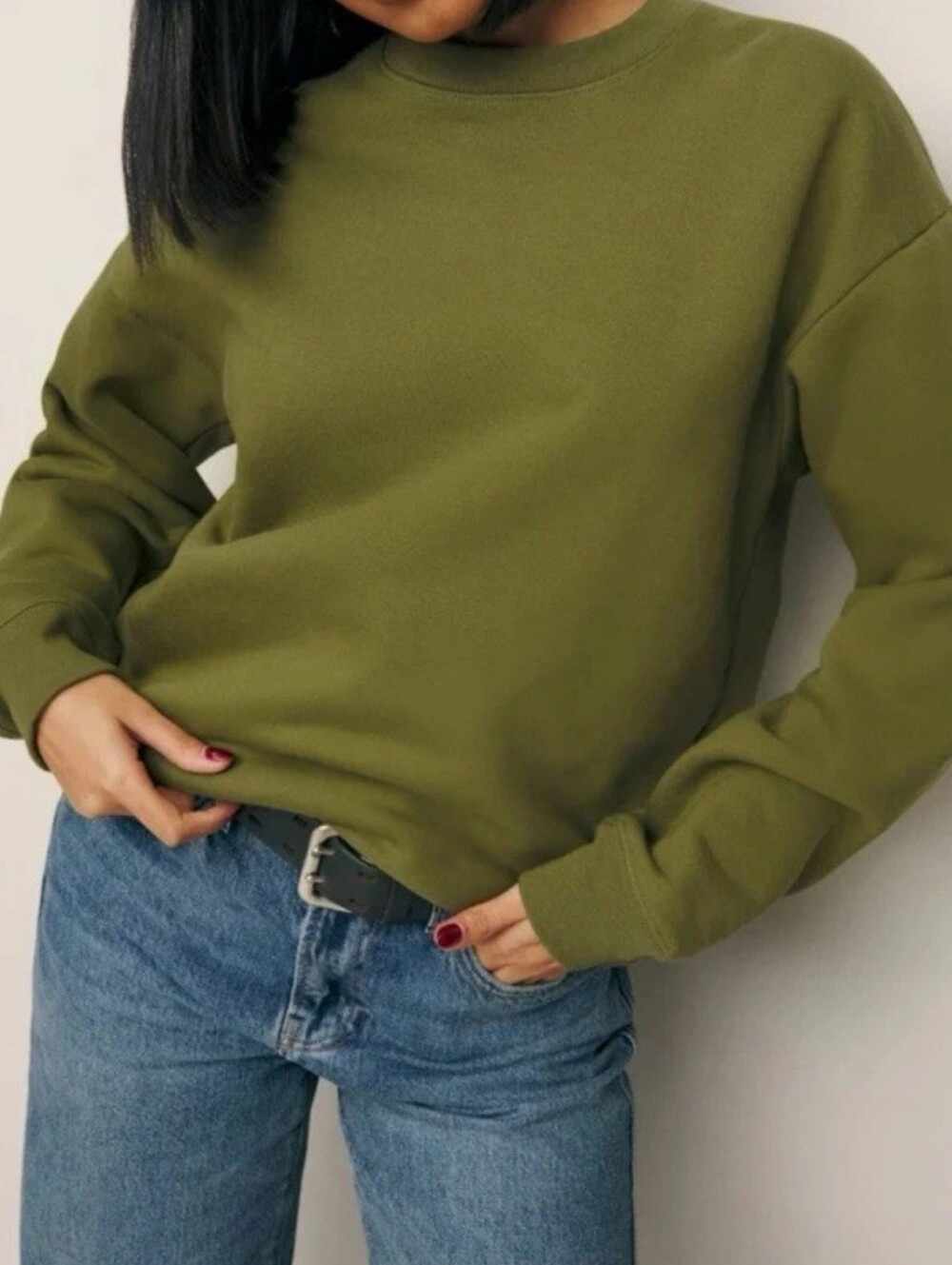 Reformation Classic Crew Sweatshirt Size Small